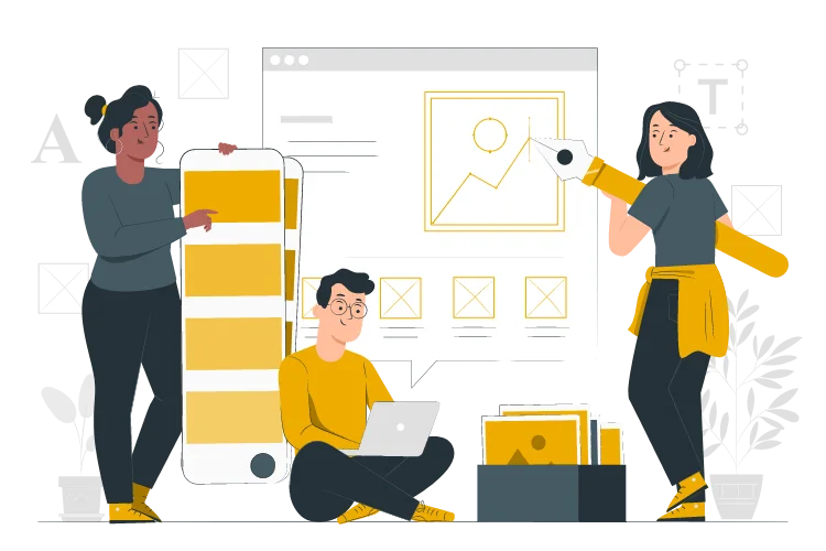 Webziper Team bubble io development image